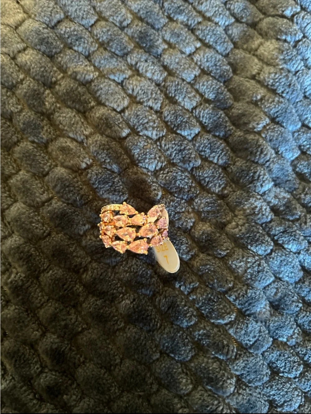 Bomb party ring, size 7